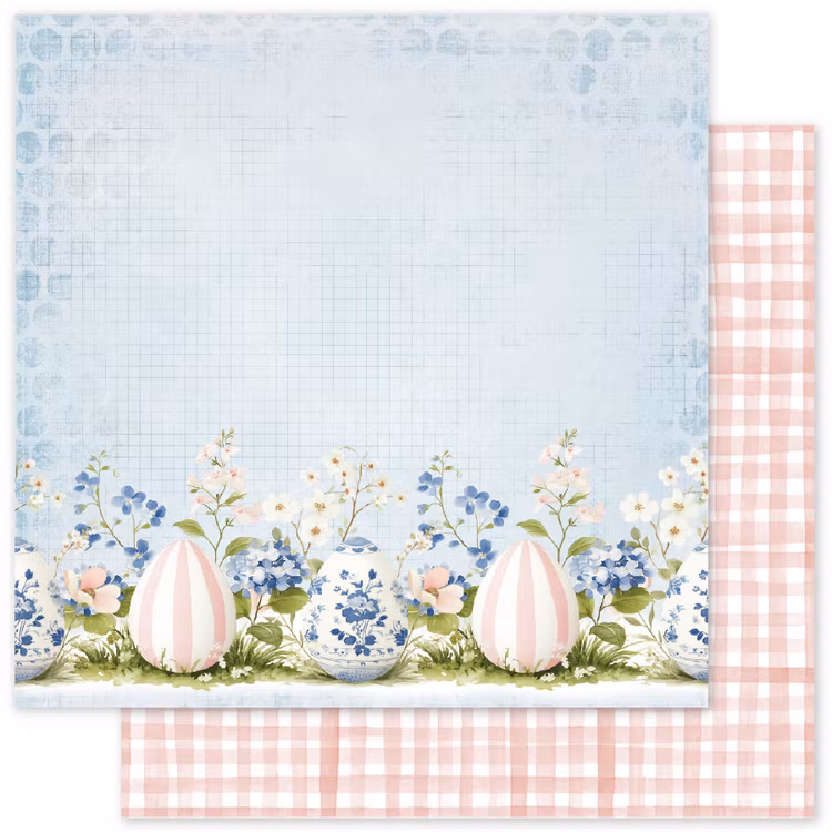 Paper Rose Studio - Primrose garden Easter - 6x6