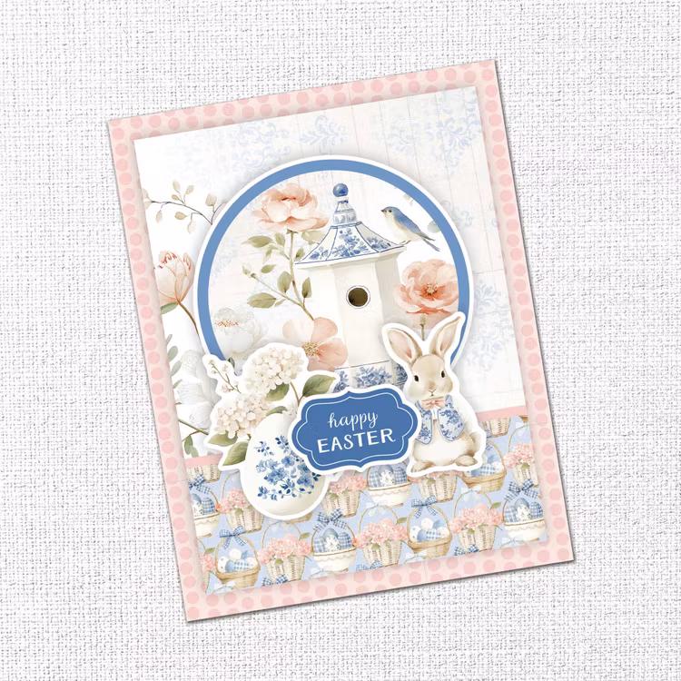 Paper Rose Studio - Primrose garden Easter - 6x6