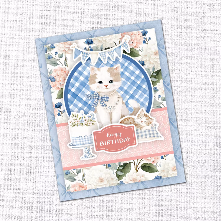 Paper Rose Studio - Primrose garden Easter - 6x6