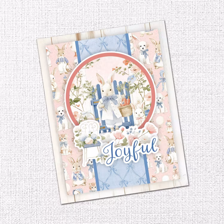 Paper Rose Studio - Primrose garden Easter - 6x6