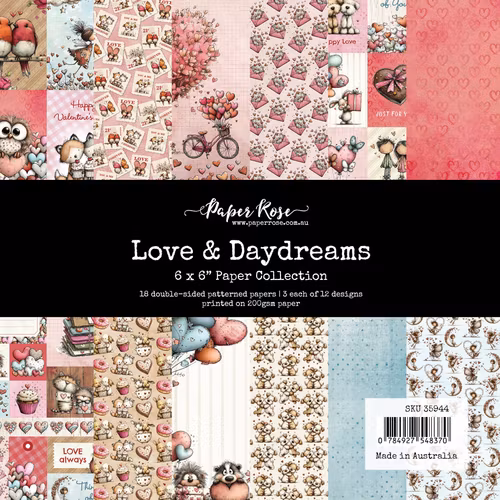 Paper Rose Studio - Love & daydreams - 6x6