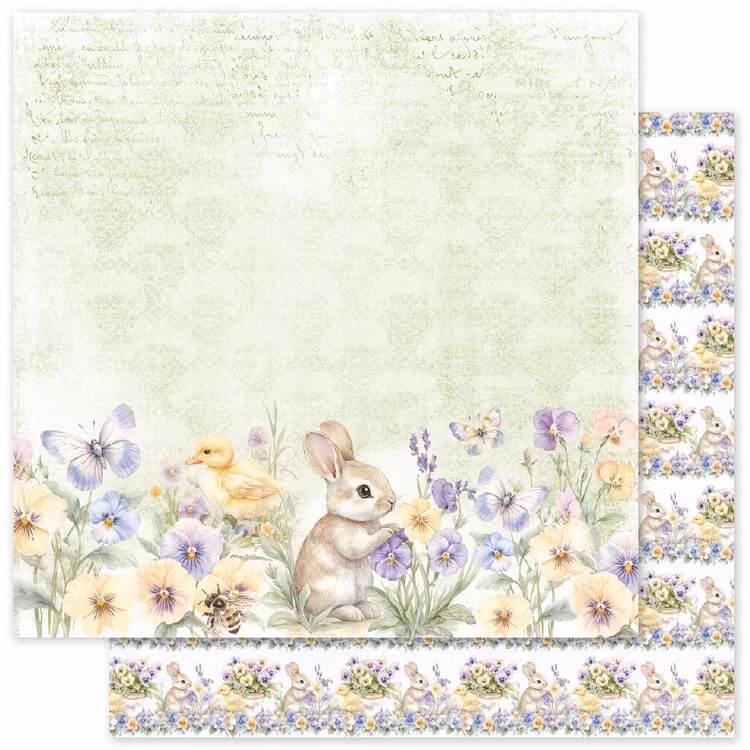 Paper Rose Studio - Petals & pansies - 6x6
