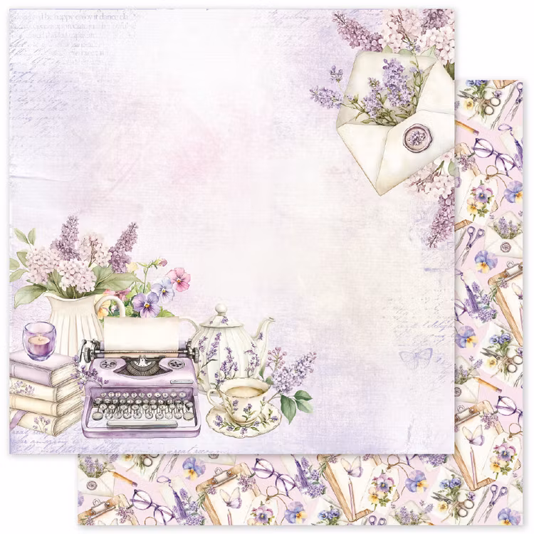 Paper Rose Studio - Petals & pansies - 6x6