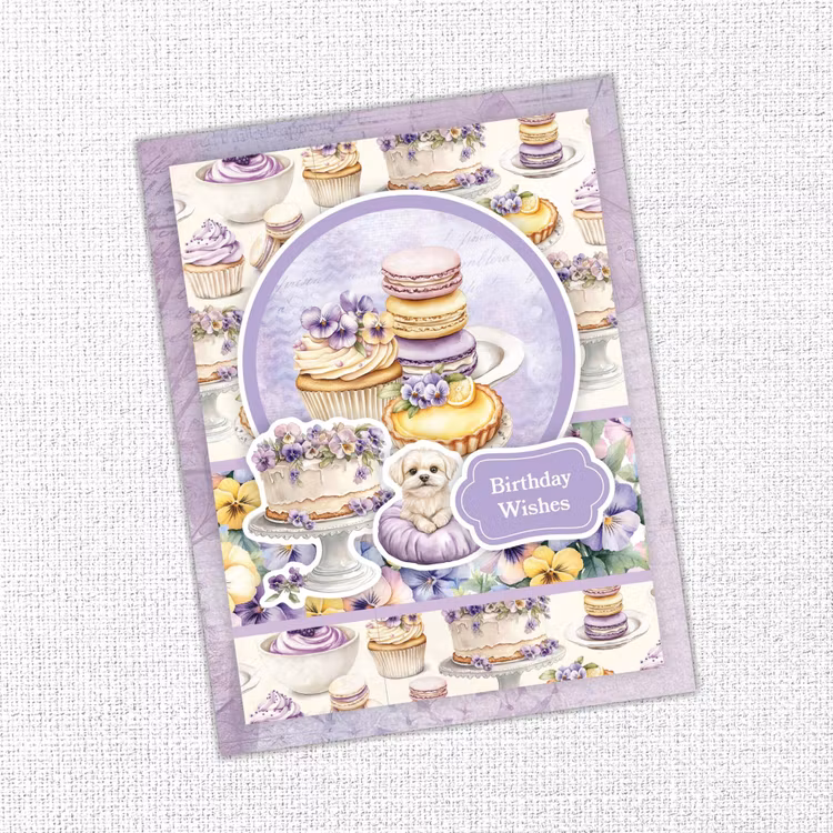 Paper Rose Studio - Petals & pansies - 6x6