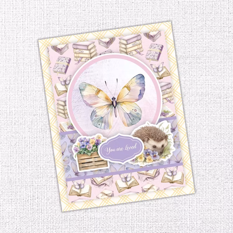 Paper Rose Studio - Petals & pansies - 6x6