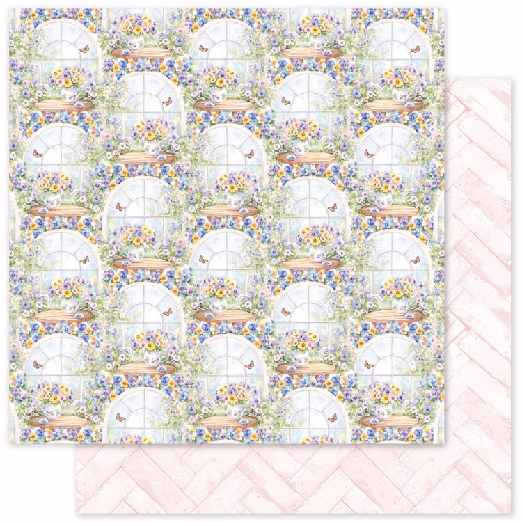 Paper Rose Studio - Petals & pansies Basics - 6x6