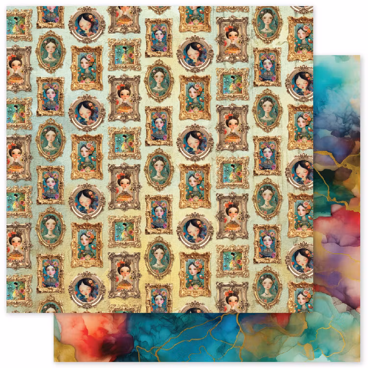 Paper Rose Studio - Portraits in bloom - 6x6