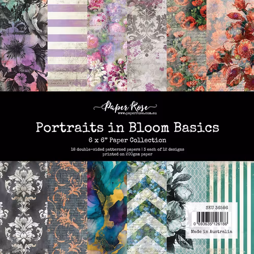 Paper Rose Studio - Portraits in bloom Basics - 6x6