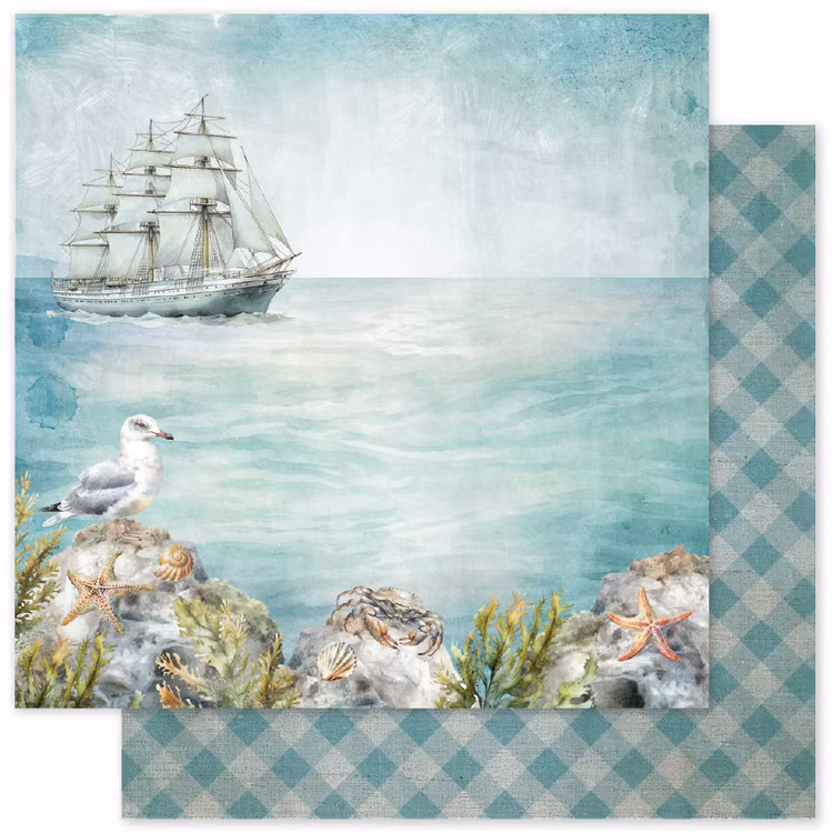 Paper Rose Studio - Seaside memories - 6x6
