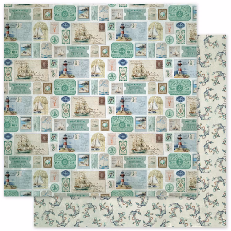 Paper Rose Studio - Seaside memories - 6x6