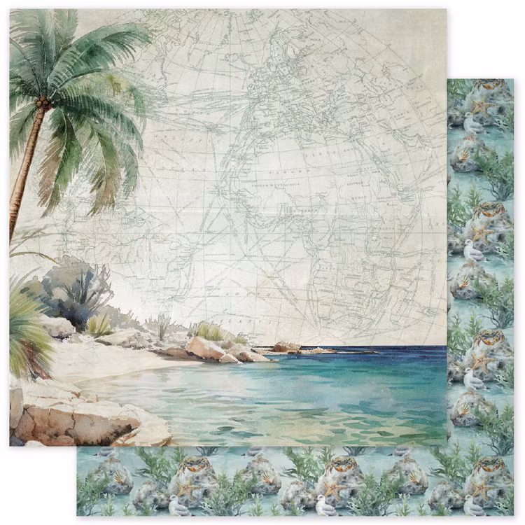 Paper Rose Studio - Seaside memories - 6x6