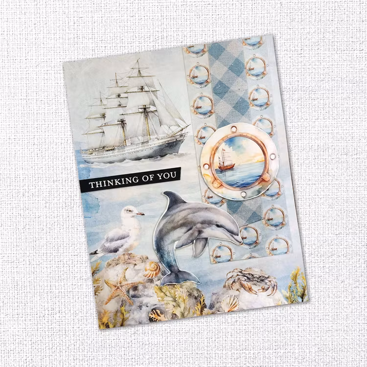 Paper Rose Studio - Seaside memories - 6x6