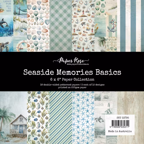 Paper Rose Studio - Seaside memories Basics - 6x6