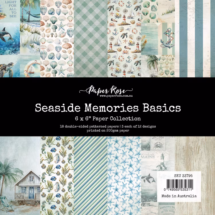 Paper Rose Studio - Seaside memories Basics - 6x6