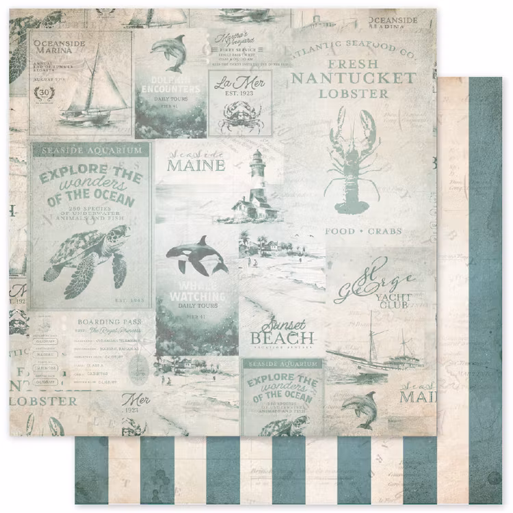 Paper Rose Studio - Seaside memories Basics - 6x6