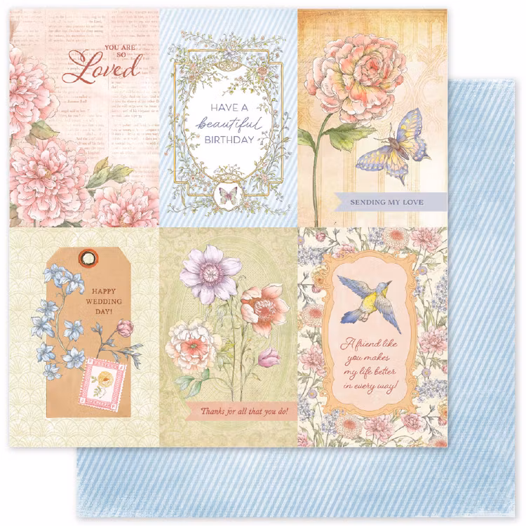 Paper Rose Studio - Words of wisdom - 6x6