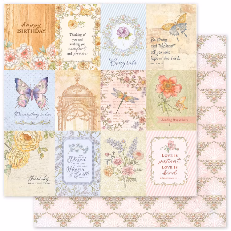 Paper Rose Studio - Words of wisdom - 6x6
