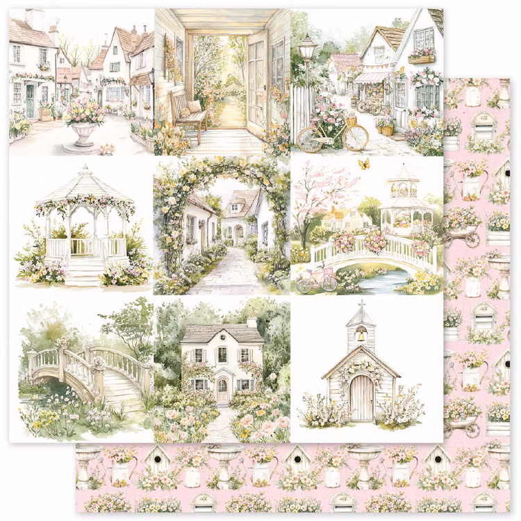 Paper Rose Studio - Bunny Hollow Basics - A - 12x12