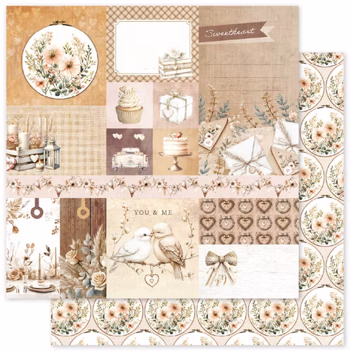 Paper Rose Studio - Heart & Home Basics - A - 12x12