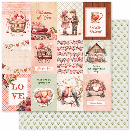 Paper Rose Studio - Heartwood House - A - 12x12