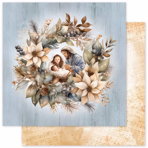 Paper Rose Studio - Joy To The World Basics - A - 12x12