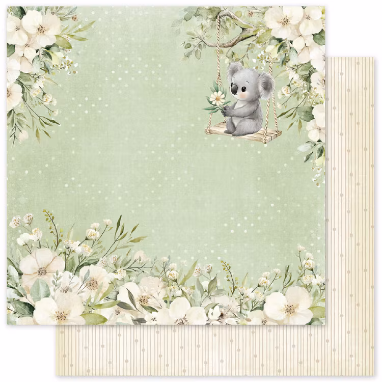 Paper Rose Studio - Little Koala Adventures Basics - A - 12x12