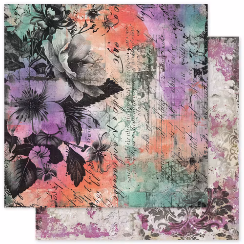 Paper Rose Studio - Portraits In Bloom Basics - A - 12x12