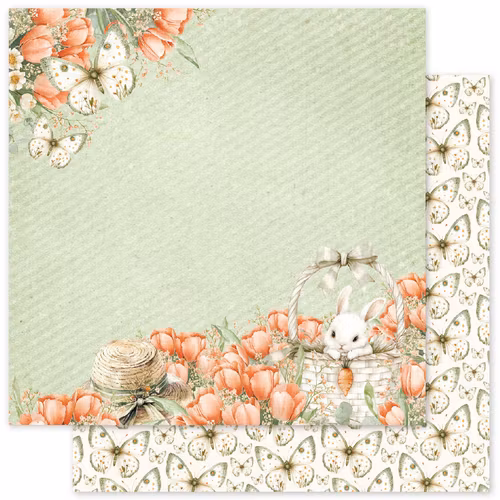 Paper Rose Studio - The Carrot Patch Basics - A - 12x12
