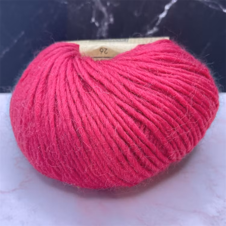 ECO Babyull Color, 25g/83m - 178 - Hallonröd