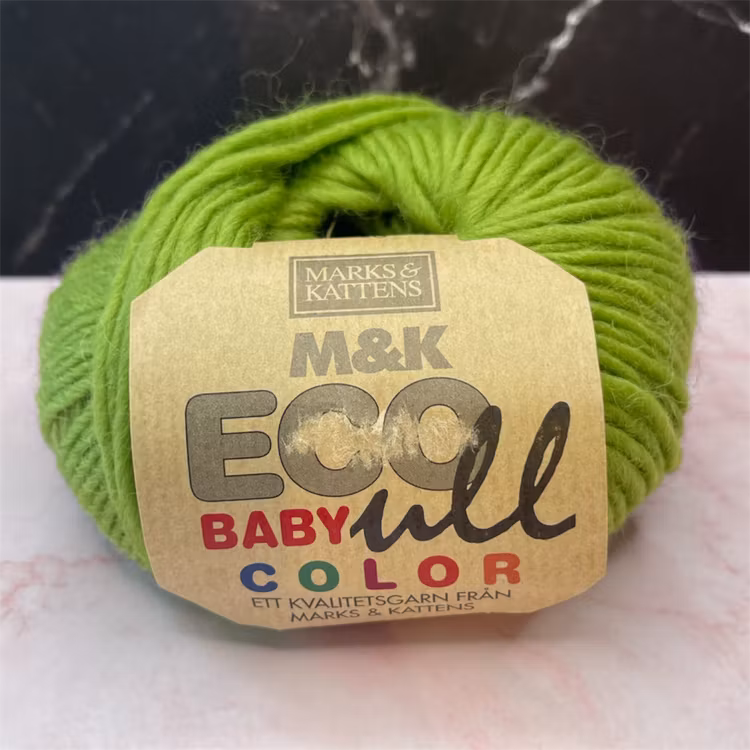 ECO Babyull Color, 25g/83m - 183 - Grön