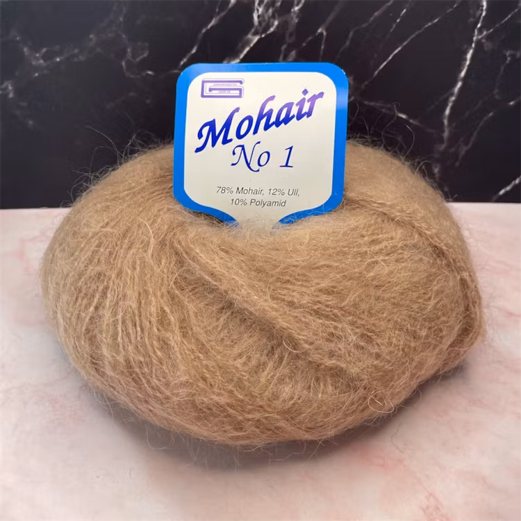 Mohair No1, 50g/150m - 955 - Brun