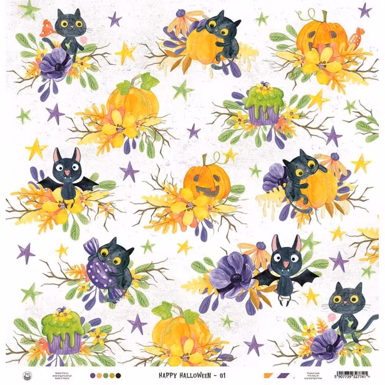 P13 - Happy Halloween 01 (30x30cm)
