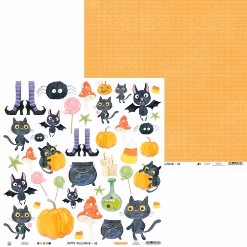P13 - Happy Halloween 02 (30x30cm)