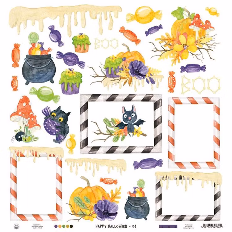 P13 - Happy Halloween 04 (30x30cm)