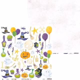 P13 - Happy Halloween 07 (30x30cm)