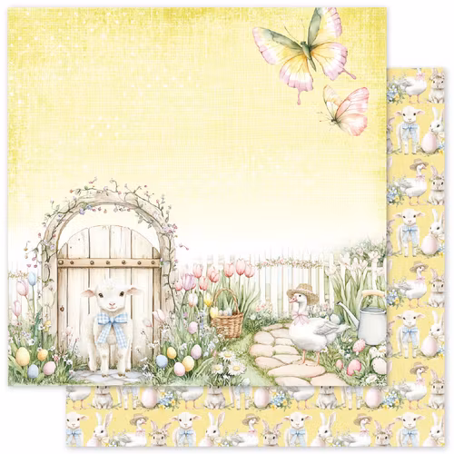 Paper Rose Studio - Bunny Hollow - B - 12x12