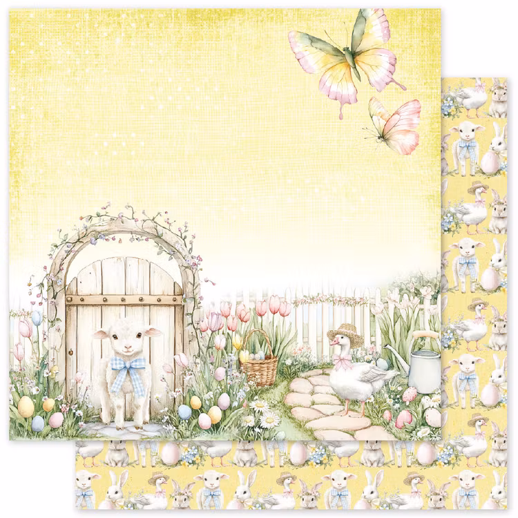 Paper Rose Studio - Bunny Hollow - B - 12x12
