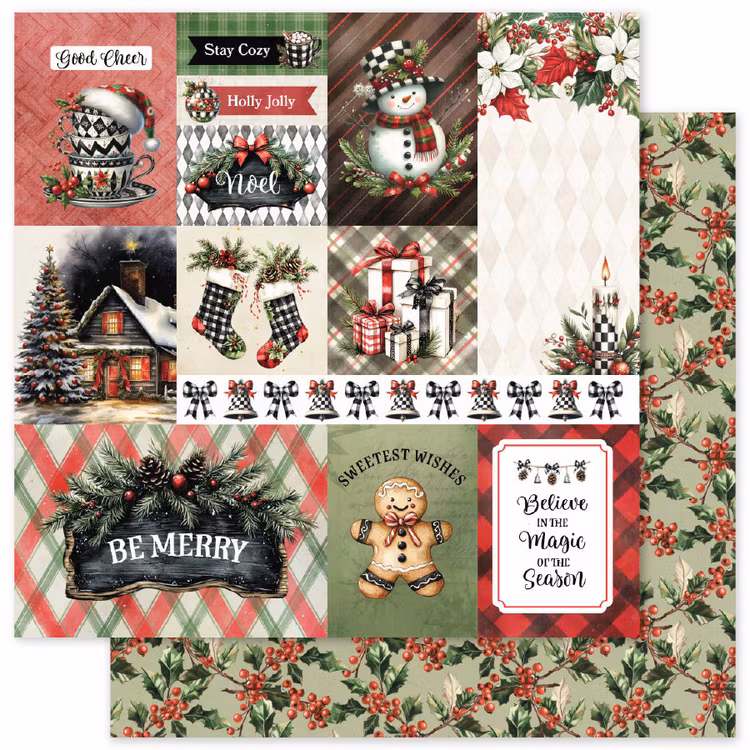 Paper Rose Studio - Christmas Wishes - A - 12x12