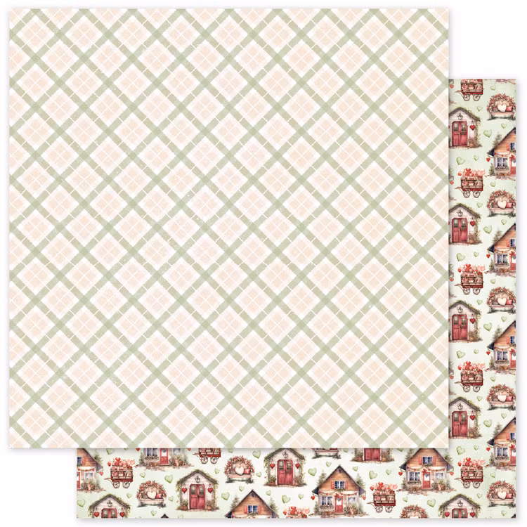 Paper Rose Studio - Heartwood House Basics - B - 12x12