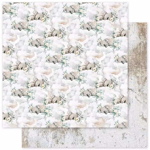 Paper Rose Studio - Little Koala Adventures Basics - B - 12x12