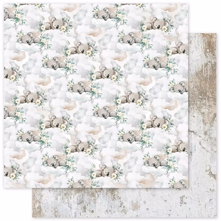 Paper Rose Studio - Little Koala Adventures Basics - B - 12x12