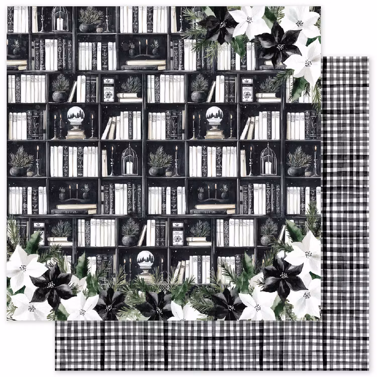 Paper Rose Studio - Mistletoe Market - B - 12x12