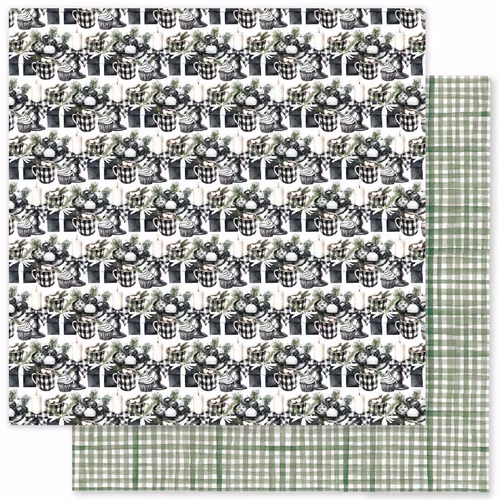 Paper Rose Studio - Mistletoe Market Basics - B - 12x12