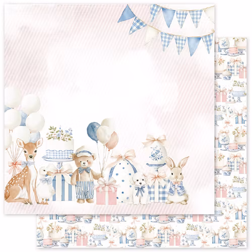 Paper Rose Studio - Primrose Garden - B - 12x12