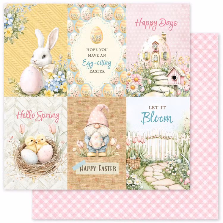 Paper Rose Studio - Bunny Hollow - C - 12x12