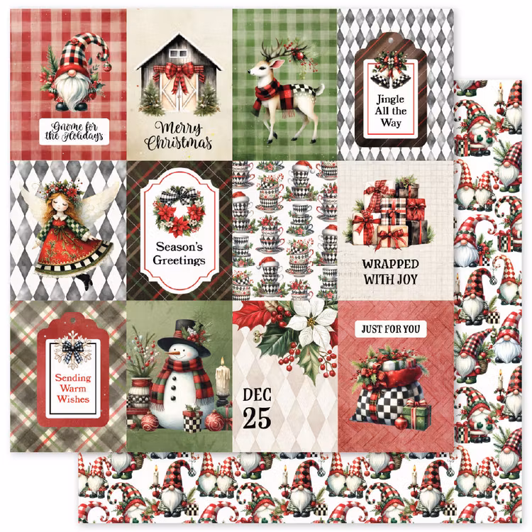 Paper Rose Studio - Christmas Wishes - C - 12x12