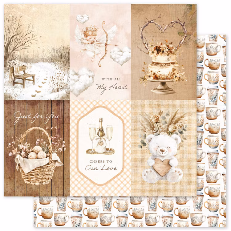 Paper Rose Studio - Heart & Home Basics - C - 12x12