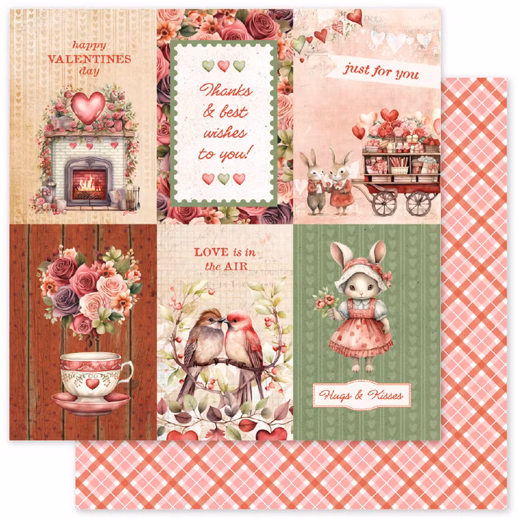 Paper Rose Studio - Heartwood House - C - 12x12