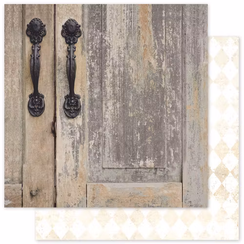 Paper Rose Studio - Ink & Ivory Basics - B - 12x12