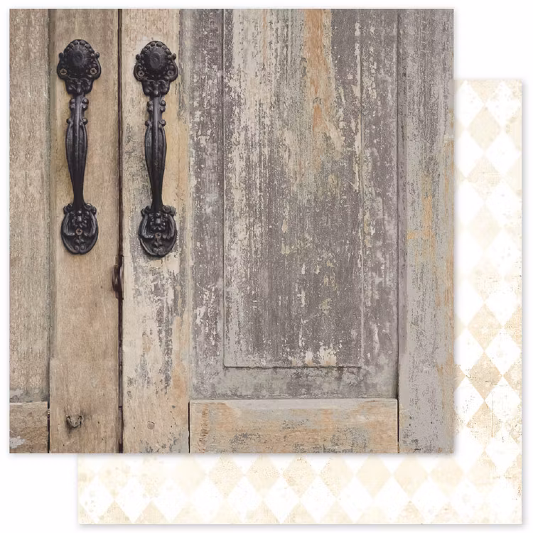 Paper Rose Studio - Ink & Ivory Basics - B - 12x12